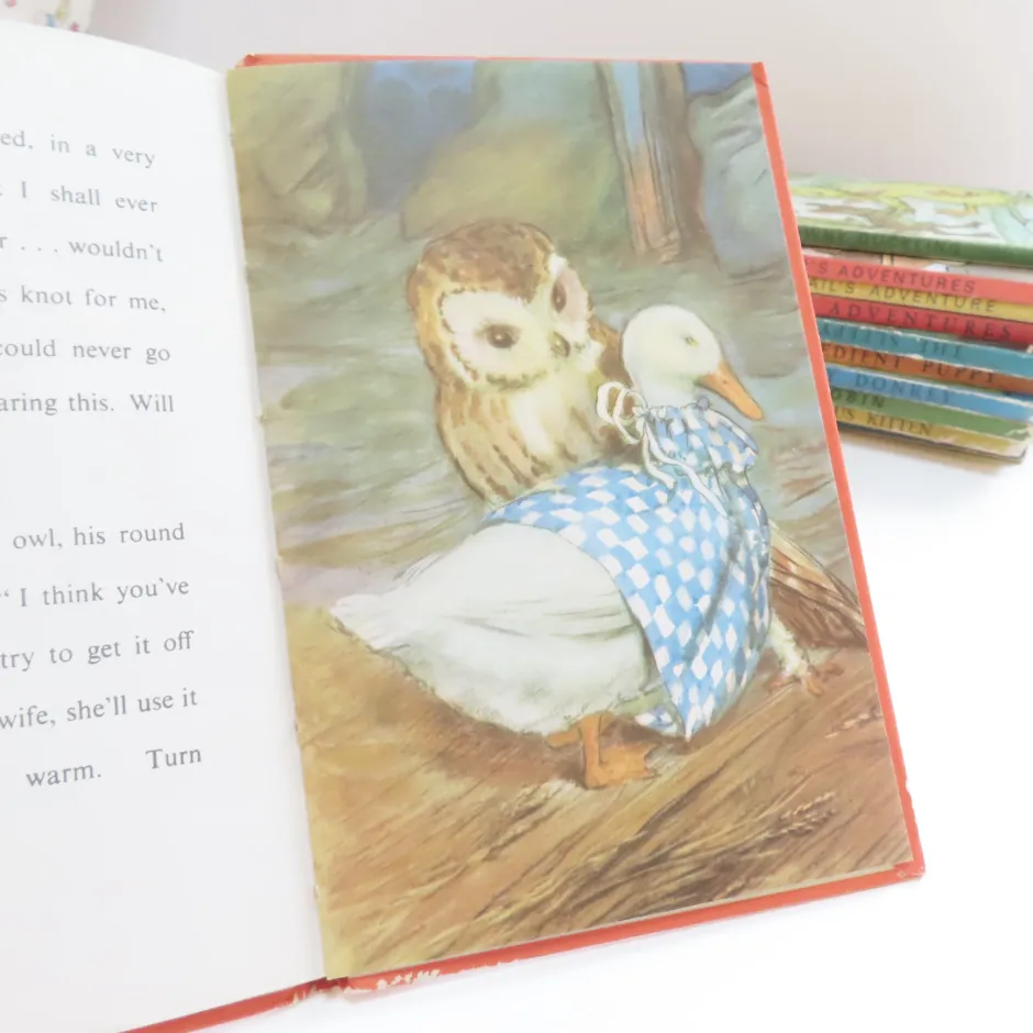 Cottontails Baby Vintage*VINTAGE Ladybird book - Beaky the Greedy Duck (mid 1960s)