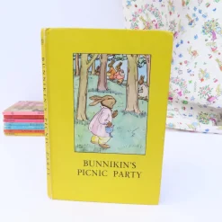 Cottontails Baby Vintage|Vintage Bunnies*VINTAGE Ladybird book - Bunnikin's Picnic Party (1971)