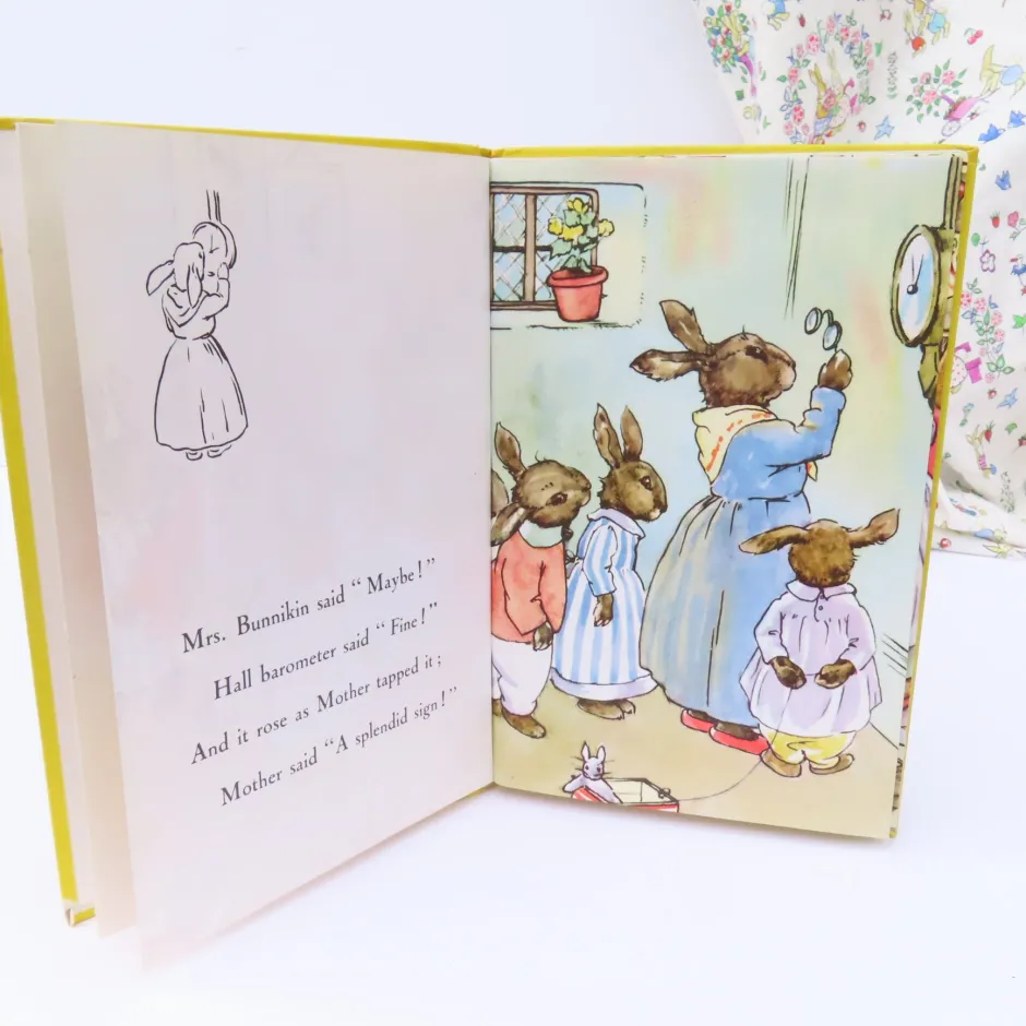 Cottontails Baby Vintage|Vintage Bunnies*VINTAGE Ladybird book - Bunnikin's Picnic Party (1971)