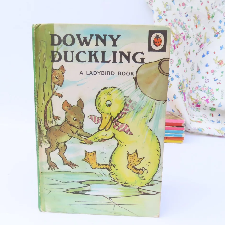 Cottontails Baby Vintage*VINTAGE Ladybird book - Downy Duckling (1974)