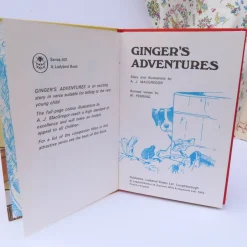 Cottontails Baby Vintage*VINTAGE Ladybird book - Ginger's Adventures (1974)