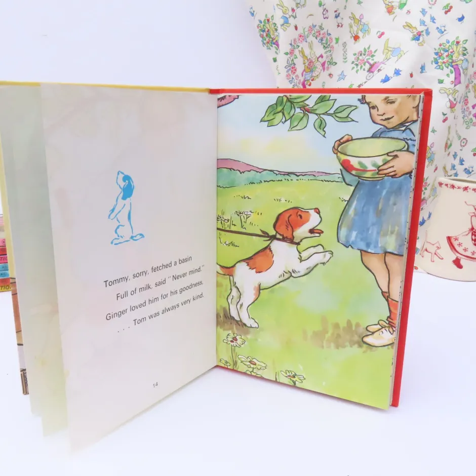 Cottontails Baby Vintage*VINTAGE Ladybird book - Ginger's Adventures (1974)