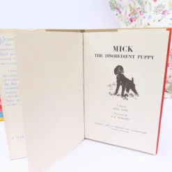 Cottontails Baby Vintage*VINTAGE Ladybird book - Mick the Disobedient Puppy with DJ (late 1950s)