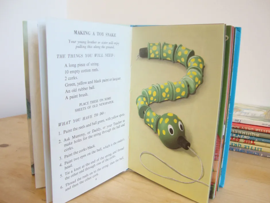 Cottontails Baby Vintage*VINTAGE Ladybird book - Things to Make (c. 1967)