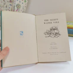 Cottontails Baby Vintage*VINTAGE Ladybird book - The Sleepy Water Vole with DJ (late 1950s)