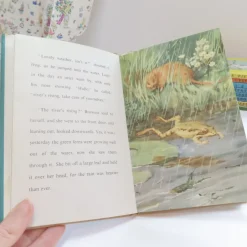 Cottontails Baby Vintage*VINTAGE Ladybird book - The Sleepy Water Vole with DJ (late 1950s)