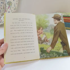 Cottontails Baby Vintage*VINTAGE Ladybird book - Tiptoes the Mischievous Kitten (c.1971)