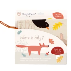 Cottontails Baby Musical & Activity|Musical & Activity*Where is Baby? Woodland crinkly cloth book