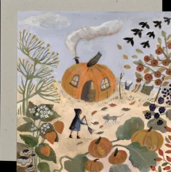 Cottontails Baby Cards*Witches Garden Card