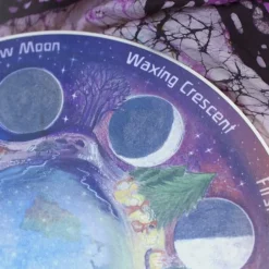 Cottontails Baby Wooden Toys*Wooden season wheel - phases of the moon