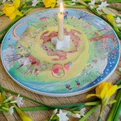 Cottontails Baby Wooden Toys*Wooden season wheel - Spring