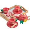 Cottontails Baby Little Kitchen|Wooden Toys*Wooden Tea Tray Set