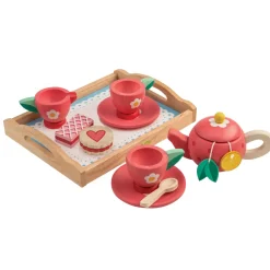 Cottontails Baby Little Kitchen|Wooden Toys*Wooden Tea Tray Set